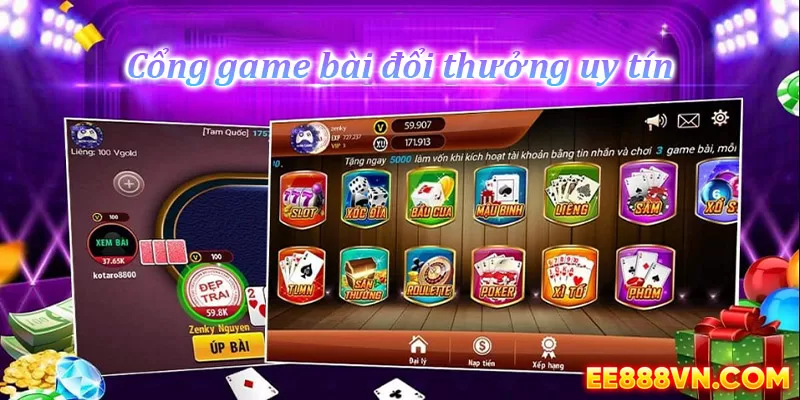 Cổng game bài đổi thưởng uy tín tại Việt Nam