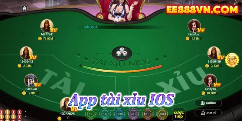 Cách chơi bài tài xỉu trên App iOS